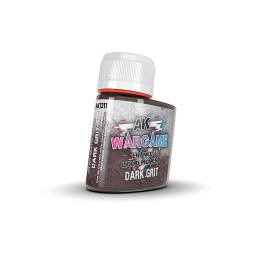 [AK1211] Enamel Liquid Pigments - Dark Grit 35 ml