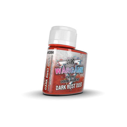 [AK1208] Enamel Liquid Pigments - Dark Rust Dust 35 ml