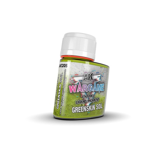 [AK1205] Enamel Liquid Pigments - Greenskin Soil 35 ml