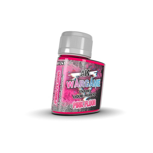 [AK1241] Enamel Liquid Pigments - Pink Fluor