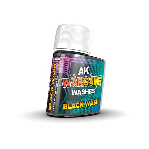[AK14201] Enamel Wash - Black Wash 35ml