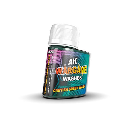 [AK14210] Enamel Wash - Greyish Green Wash 35ml