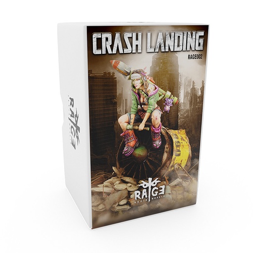 [RAGE002] Fantasy Figures - CRASH LANDING (90 mm scale)
