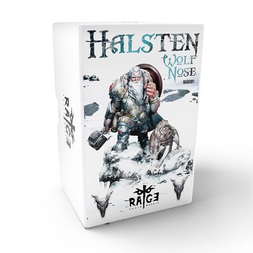 [RAGE001] Fantasy Figures - HALSTEN WOLF NOSE (90 mm scale)