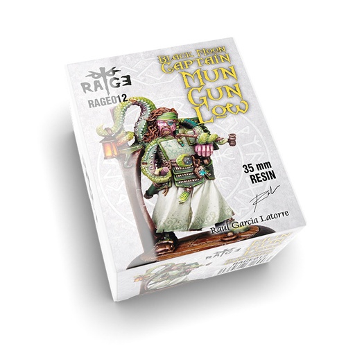 [RAGE012] Fantasy Figures - Mun Gun Low, Black Moon Captain - 35MM