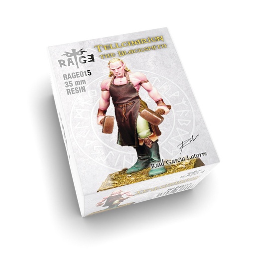 [RAGE015] Fantasy Figures - Tellcharion, the Blacksmith - 35MM