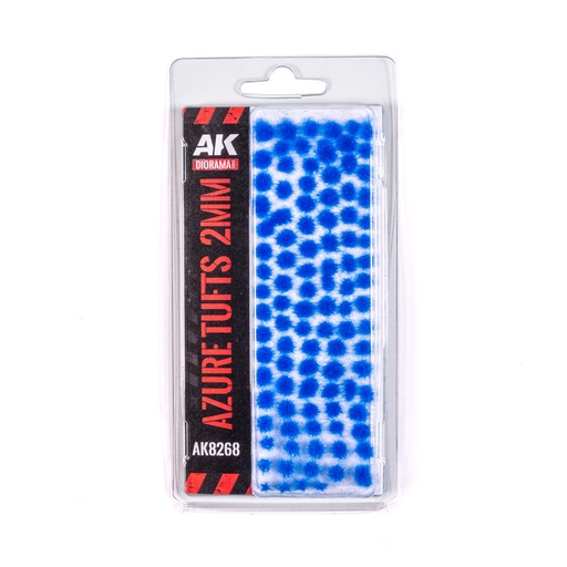 [AK8268] Fantasy Tufts - Azure - 2MM