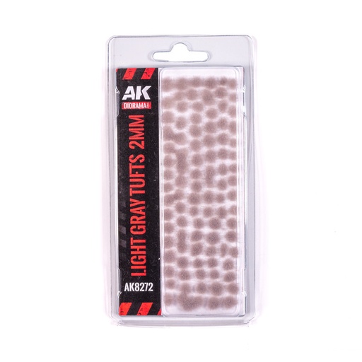 [AK8272] Fantasy Tufts - Light Gray - 2MM