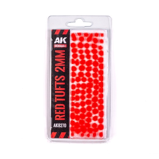 [AK8270] Fantasy Tufts - Red - 2MM