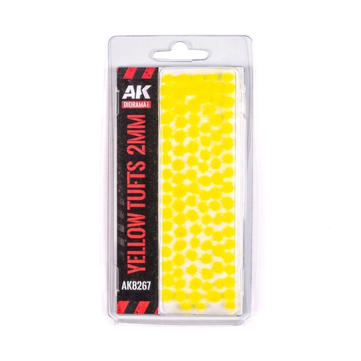 [AK8267] Fantasy Tufts - Yellow - 2MM