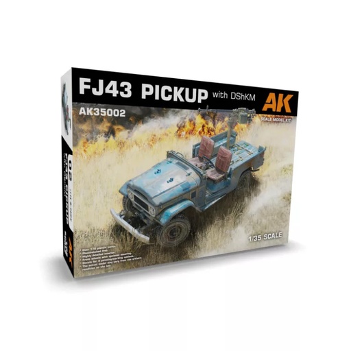 [AK35002] FJ43 Pickup with DShKM