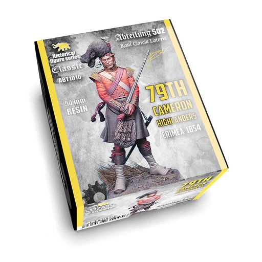 [ABT1010] Historic Figures - 79TH CAMERON HIGHLANDERS. Crimea 1854.
