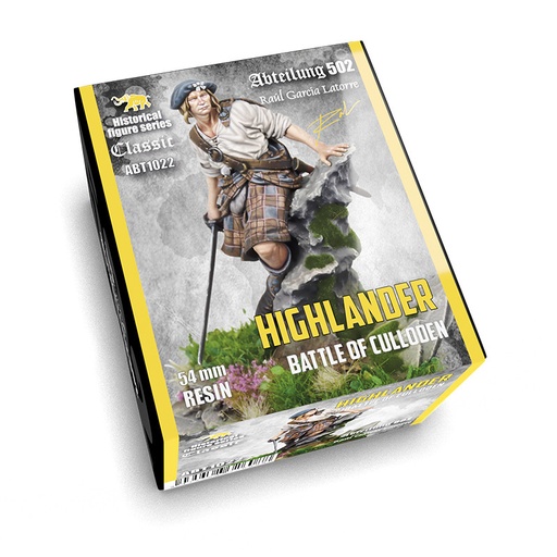 [ABT1022] Historic Figures - HIGHLANDER BATTLE OF CULLODEN.