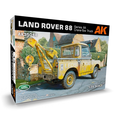 [AK35014] Land Rover 88 Series IIA -Crane / Tow Truck 1/35