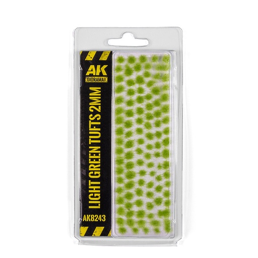 [AK8243] Light Green Tufts 2mm