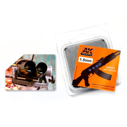 [AK223] Light Lenses - OPTIC COLOUR 1,5mm