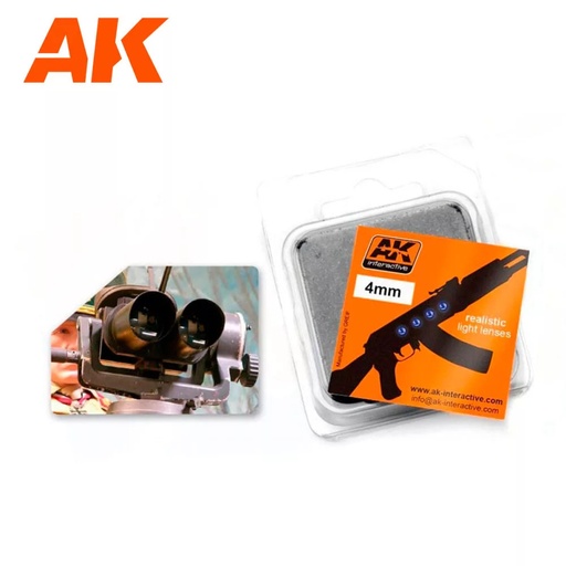 [AK227] Light Lenses - OPTIC COLOUR 4mm