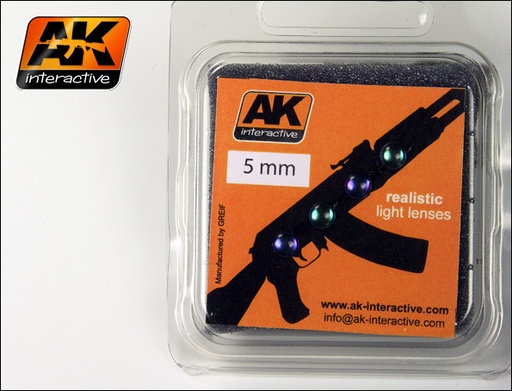 [AK228] Light Lenses - OPTIC COLOUR 5mm