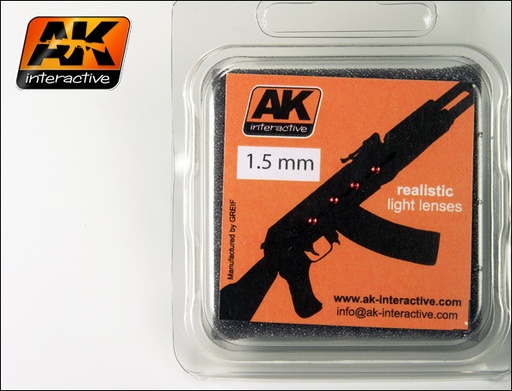 [AK204] Light Lenses - RED 1,5mm