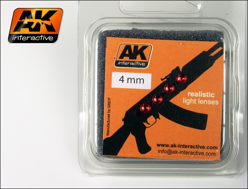 [AK216] Light Lenses - RED 4mm