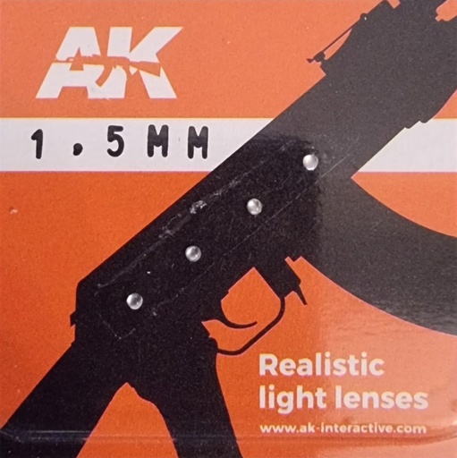 [AK203] Light Lenses - WHITE 1,5mm