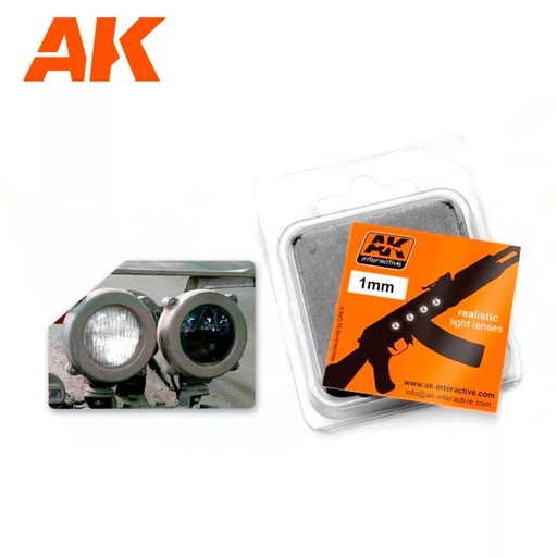 [AK200] Light Lenses - WHITE 1mm