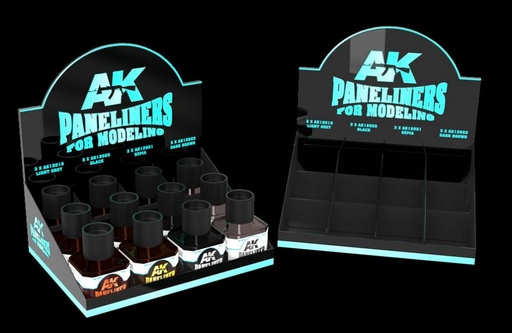 [AK12018] PANELINERS FOR MODELING BOX