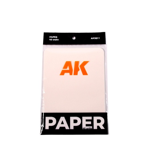 [AK9511] Paper 40 units (Wet Palette Replacement)