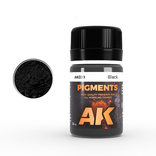[AK039] Pigments - BLACK