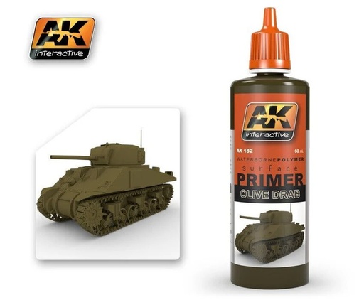 [AK182] Primer - OLIVE DRAB PRIMER
