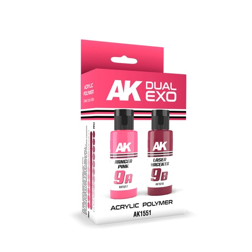 [AK1551] Ranger Pink & Laser Magenta Dual Exo Set