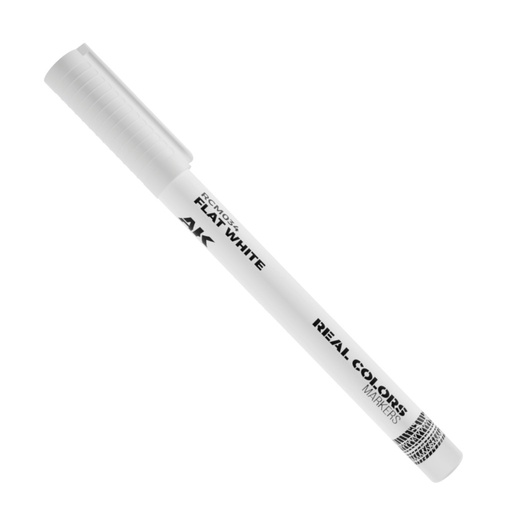 [RCM034] RC MARKERS FLAT WHITE