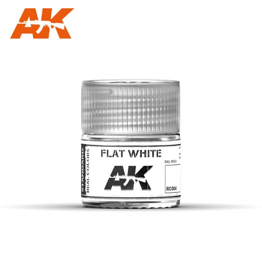 [RC004] Real Color Paint - Flat White 10ml