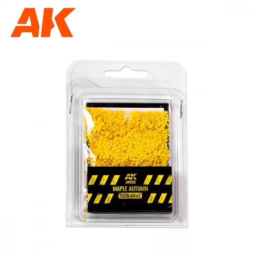 [AK8153] Realistic leaves - MAPLE AUTUMN LEAVES - 28 mm. 1/72 (Bag 7 gr.)