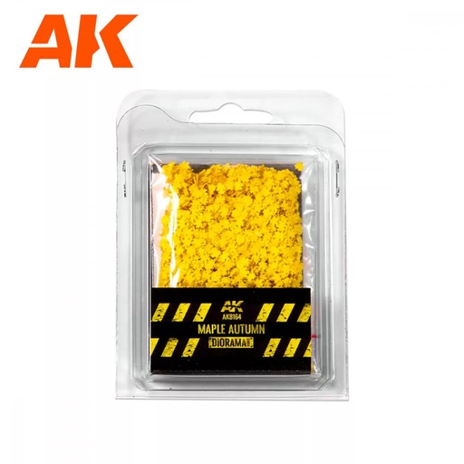 [AK8164] Realistic leaves - MAPLE AUTUMN LEAVES 1/35 (Bag 7 gr.)
