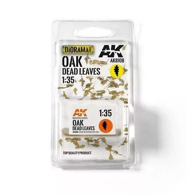[AK8107] Realistic leaves - OAK DRY LEAVES 1:35 (High Quality)