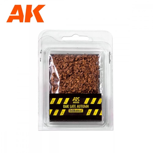 [AK8159] Realistic leaves - OAK LATE AUTUMN LEAVES 1/35 (Bag 7 gr.)