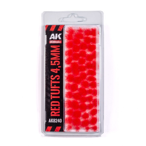 [AK8240] Red Wargame Tufts
