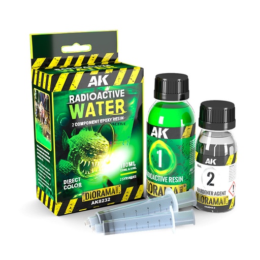 [AK8232] Resin Radioactive Water Components Epoxy Resin 180ml