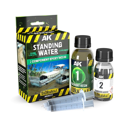 [AK8231] Resin Stagnant Water Components Epoxy Resin 180ml