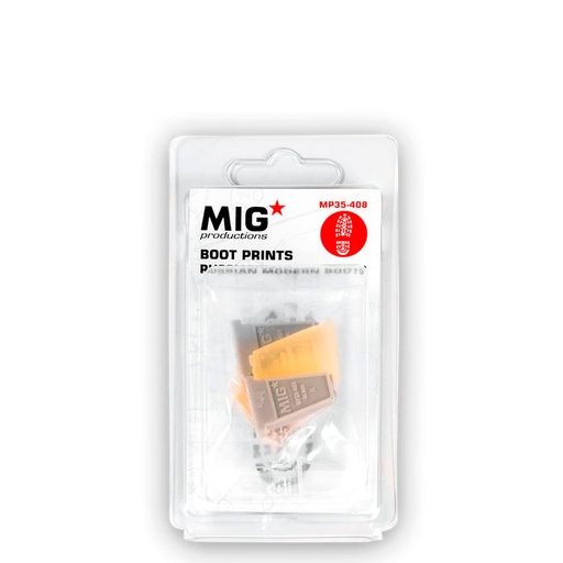 [MP35-408] Resins - BOOT PRINTS Russian Modern Boots