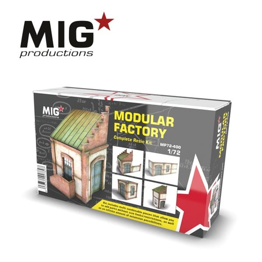 [MP72-400] Resins - MODULAR FACTORY 1:72