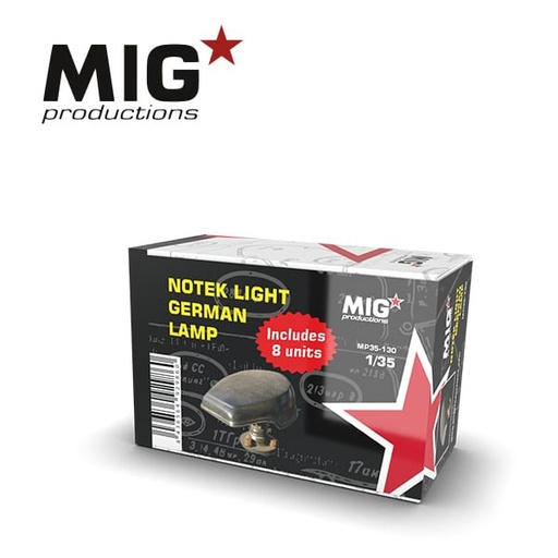 [MP35-130] Resins - NOTEK LIGHT GERMAN LAMP 1:35