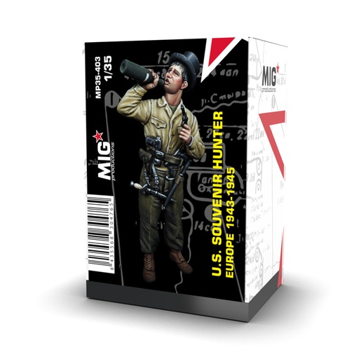 [MP35-403] Resins - U.S. SOUVENIR HUNTER - EUROPE 1943-1945 1:35