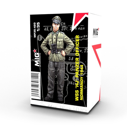 [MP35-420] Resins - WSS 'HJ' Panzer Officer, Normandy 1944