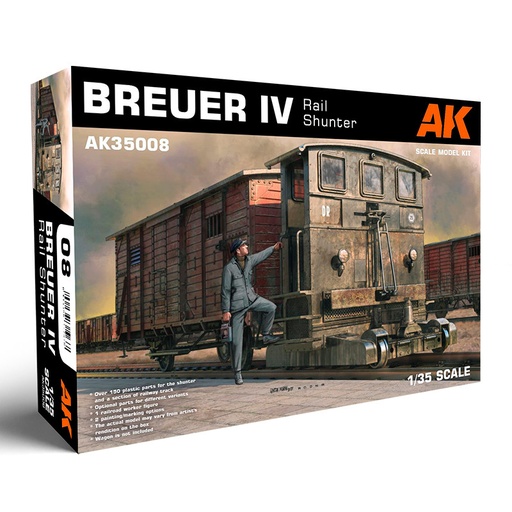 [AK35008] Scale Models - BREUER IV RAIL SHUNTER 1/35