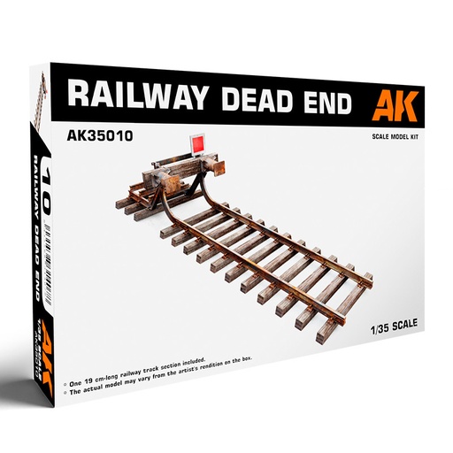 [AK35010] Scale Models - RAILWAY DEAD END 1/35