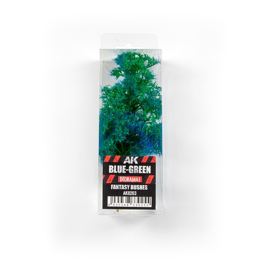 [AK8263] Shrubs & Bushes - BLUE-GREEN FANTASY BUSHES 1/35