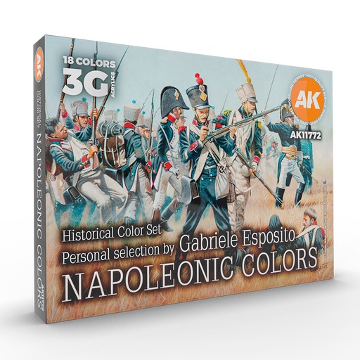 [AK11772] Signature Sets - NAPOLEONIC COLORS BY GABRIELE ESPOSITO