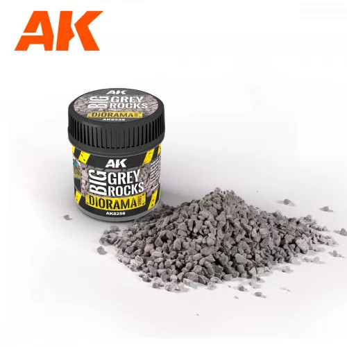 [AK8258] Small Railroad Ballast 1/35